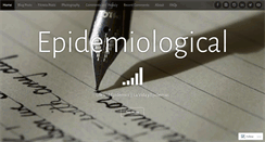 Desktop Screenshot of epidemiological.net