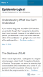 Mobile Screenshot of epidemiological.net